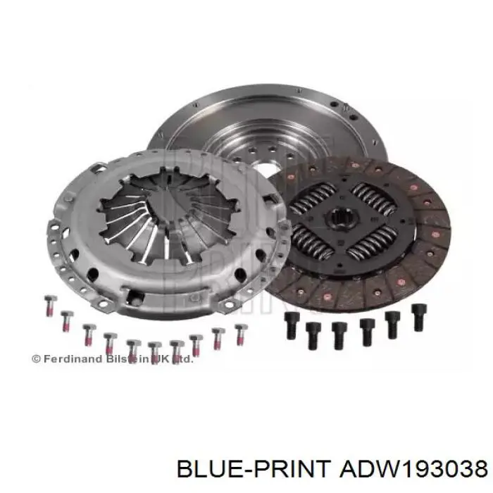ADW193038 Blue Print Kit de embraiagem (3 peças)