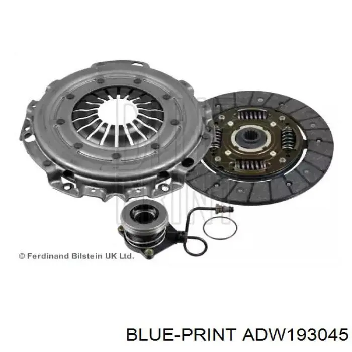 ADW193045 Blue Print Kit de embraiagem (3 peças)