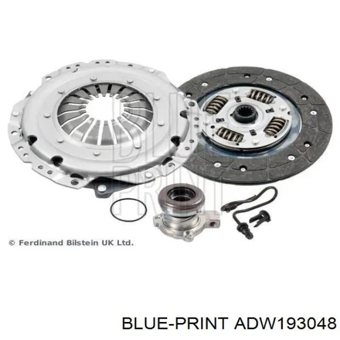 Kit de embraiagem (3 peças) Blue Print ADW193048 preço, a partir de 140,71 USD