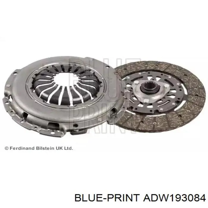 Kit de embraiagem (3 peças) Blue Print ADW193084 preço, a partir de 221,72 USD