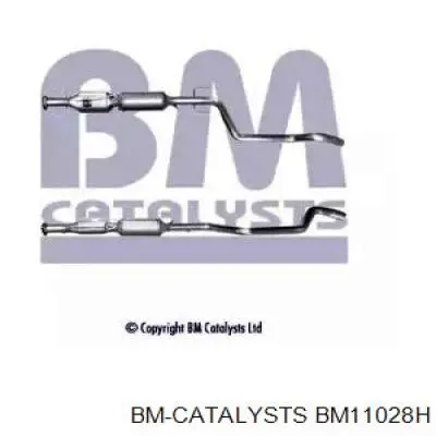 Filtro de partículas do sistema dos gases de escape BM Catalysts BM11028H preço, a partir de 410,79 USD