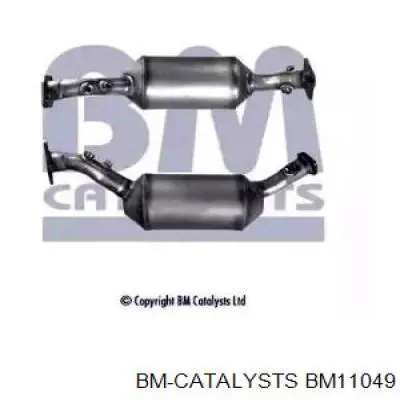 Filtro de partículas do sistema dos gases de escape BM Catalysts BM11049 preço, a partir de 324,47 USD