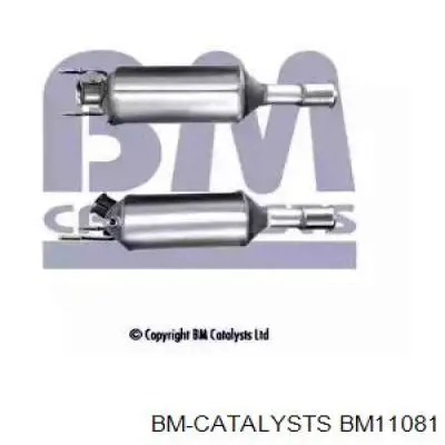 BM11081 BM Catalysts Filtro de partículas do sistema dos gases de escape