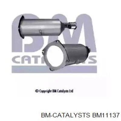 BM11137 BM Catalysts Filtro de partículas do sistema dos gases de escape