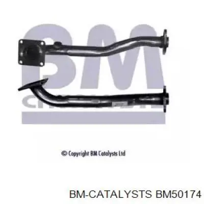 1419080GV0 Suzuki Silenciador, parte central
