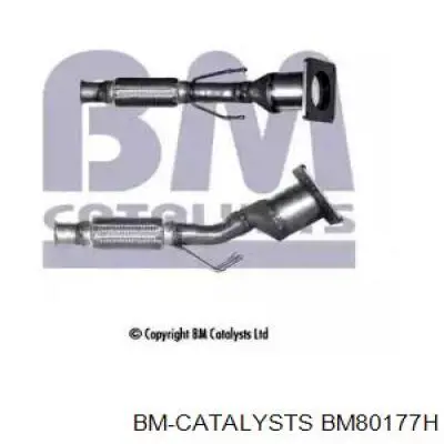 Silenciador, parte dianteira BM Catalysts BM80177H preço, a partir de 499,00 USD