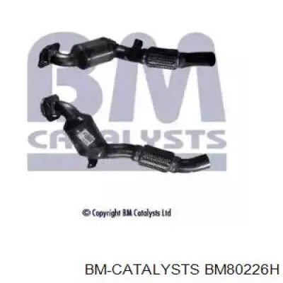 Convertidor - catalisador BM Catalysts BM80226H preço, a partir de 299,28 USD