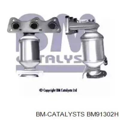 Tubo coletor de escape BM Catalysts BM91302H preço, a partir de 228,96 USD