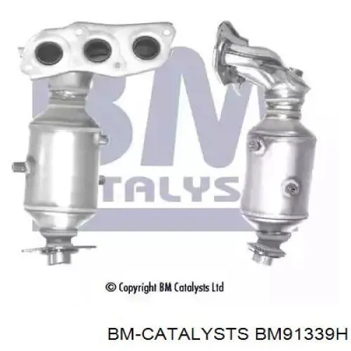 Compre BM91339H BM Catalysts Tubo coletor de escape