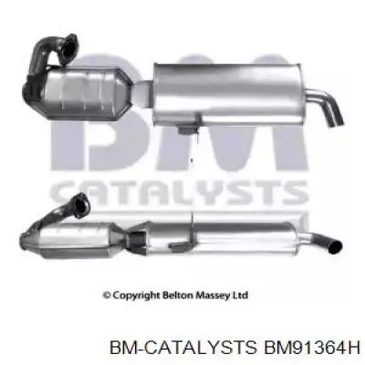Compre BM91364H BM Catalysts Convertidor - catalisador