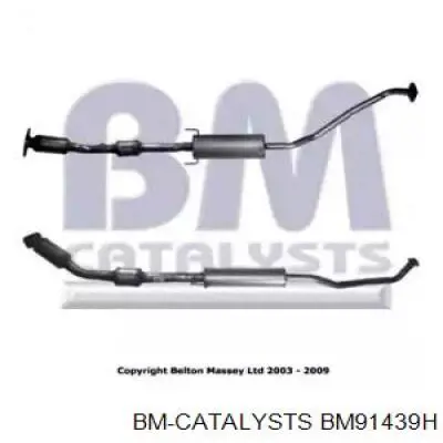 Convertidor - catalisador Toyota Corolla VERSO E12J