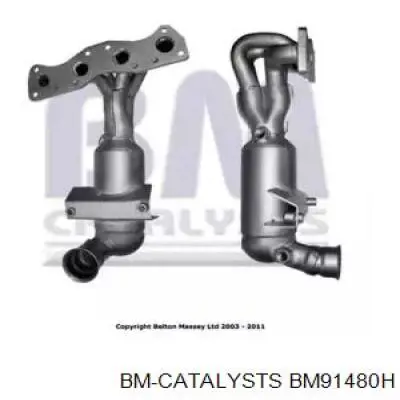 BM91480H BM Catalysts Convertidor - catalisador