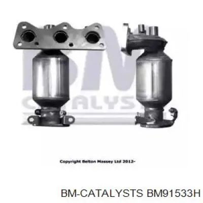 BM91533H BM Catalysts Convertidor - catalisador