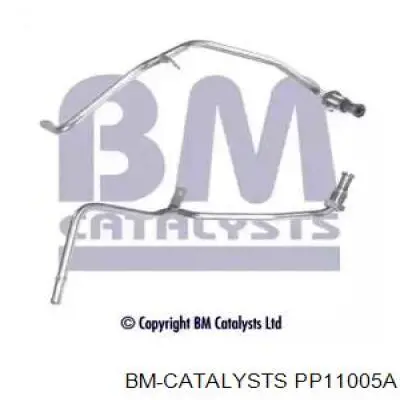 PP11005A BM Catalysts Tubo de sensor de pressão dos gases de escape