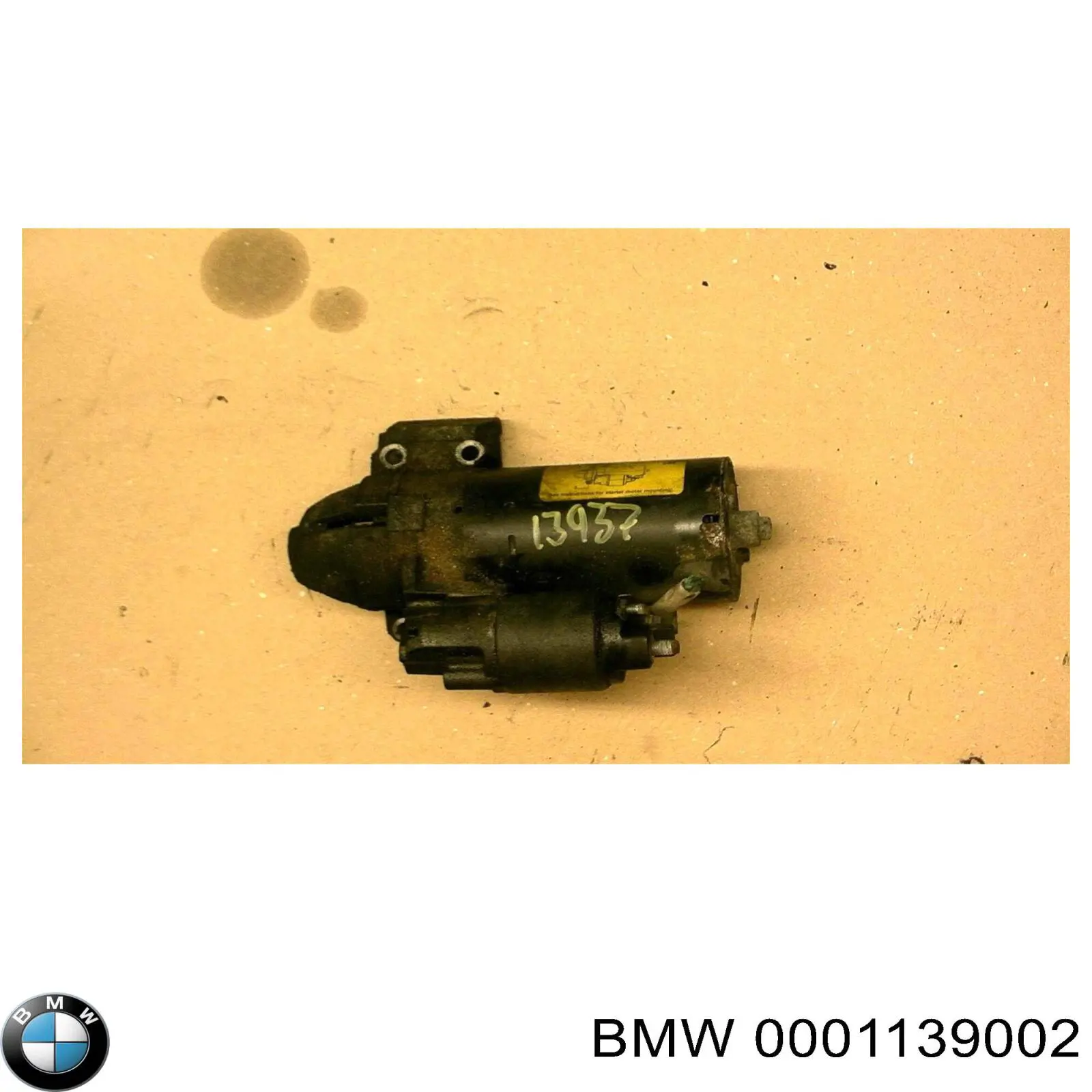 0001139002 BMW Motor de arranco