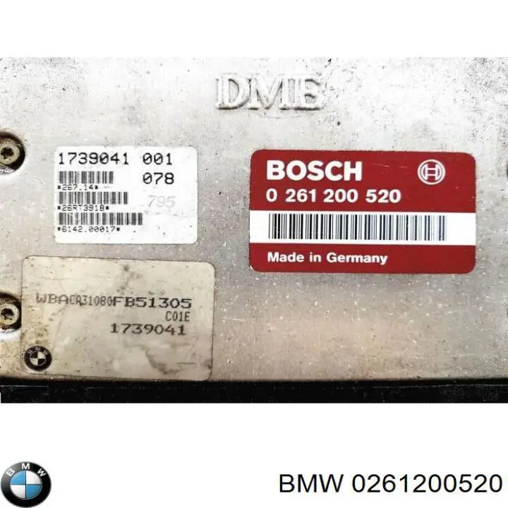 0261200520 BMW Módulo de direção (Centralina eletrônica) de motor