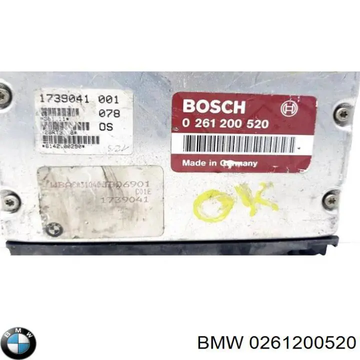 Módulo de direção (Centralina eletrônica) de motor BMW 0261200520 preço, a partir de 73,34 USD