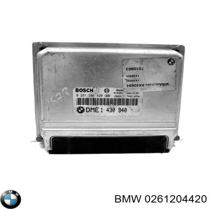 0261204420 BMW Módulo de direção (Centralina eletrônica) de motor