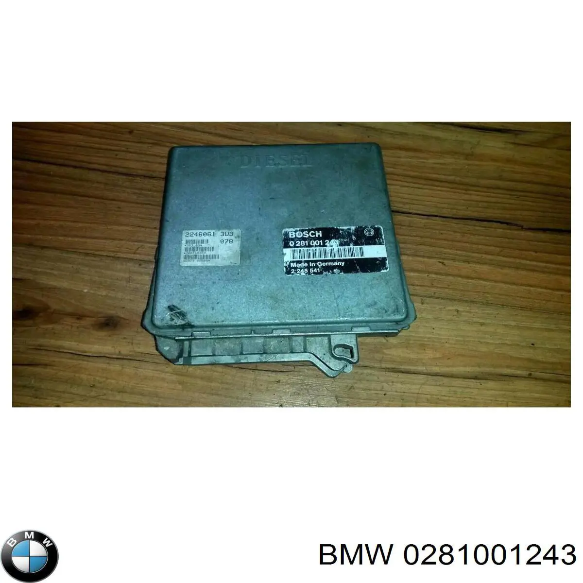 Módulo de direção (Centralina eletrônica) de motor BMW 0281001243