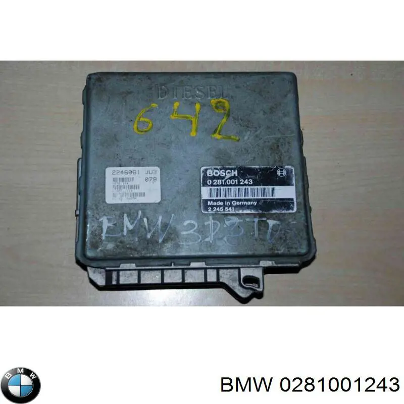 Compre 0281001243 BMW Módulo de direção (Centralina eletrônica) de motor