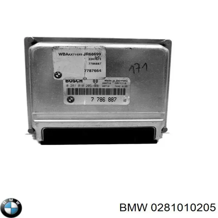 0281010205 BMW Módulo de direção (Centralina eletrônica) de motor