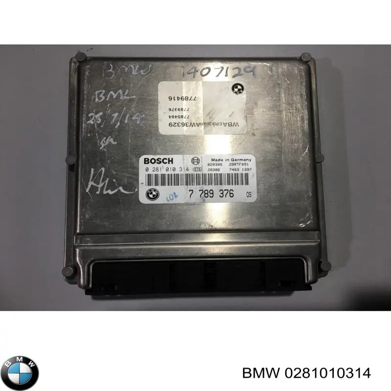 Módulo de direção (Centralina eletrônica) de motor BMW 0281010314 preço, a partir de 115,77 USD