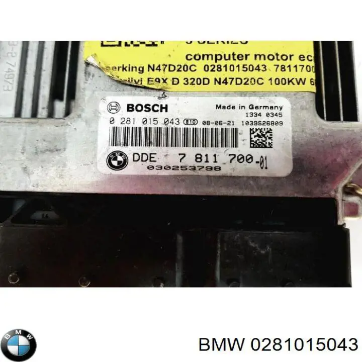 Compre 0281015043 BMW Módulo de direção (Centralina eletrônica) de motor