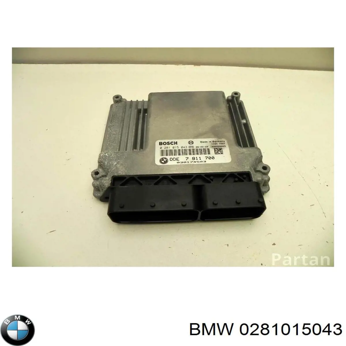 Módulo de direção (Centralina eletrônica) de motor BMW 0281015043