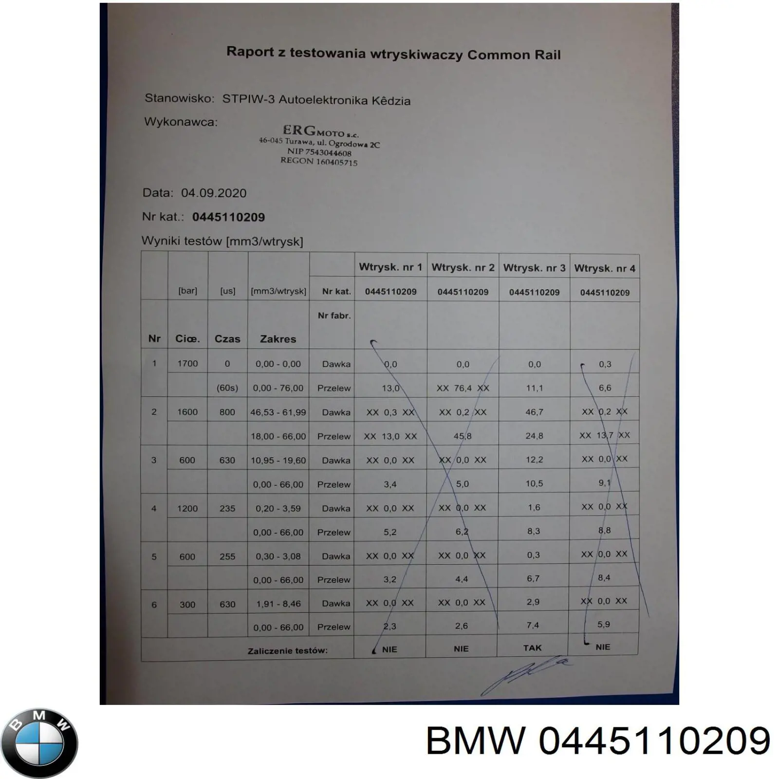 Compre 445110209 BMW Injetor de injeção de combustível