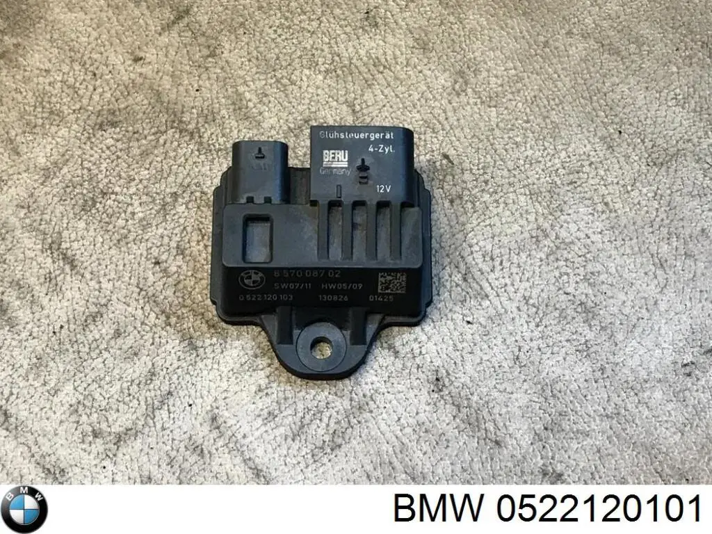 Relê de aquecedor de pré-arranco BMW 0522120101