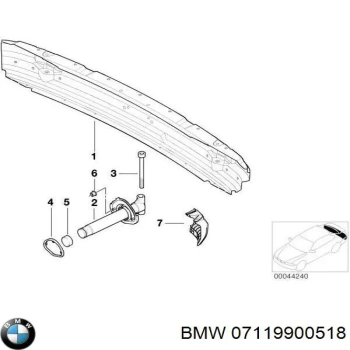 Parafuso de cabeça de motor (CBC) BMW 07119900518 preço, a partir de 17,20 USD