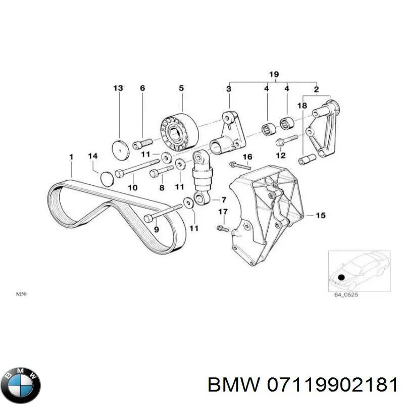 Parafuso de cabeça de motor (CBC) BMW 07119906028 preço, a partir de 25,63 USD