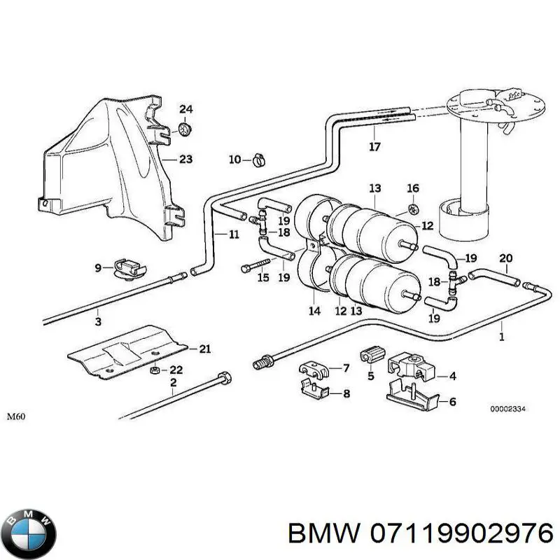 Compre 07119902976 BMW Parafuso de cabeça de motor (CBC)