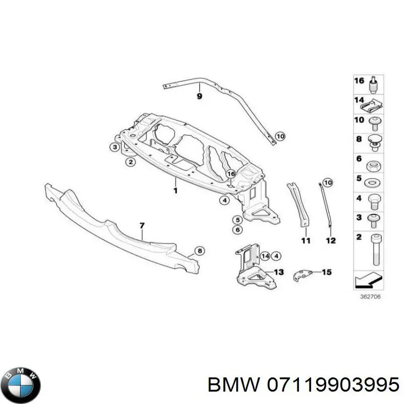 Parafuso de cabeça de motor (CBC) BMW 07119903995 preço, a partir de 2,64 USD