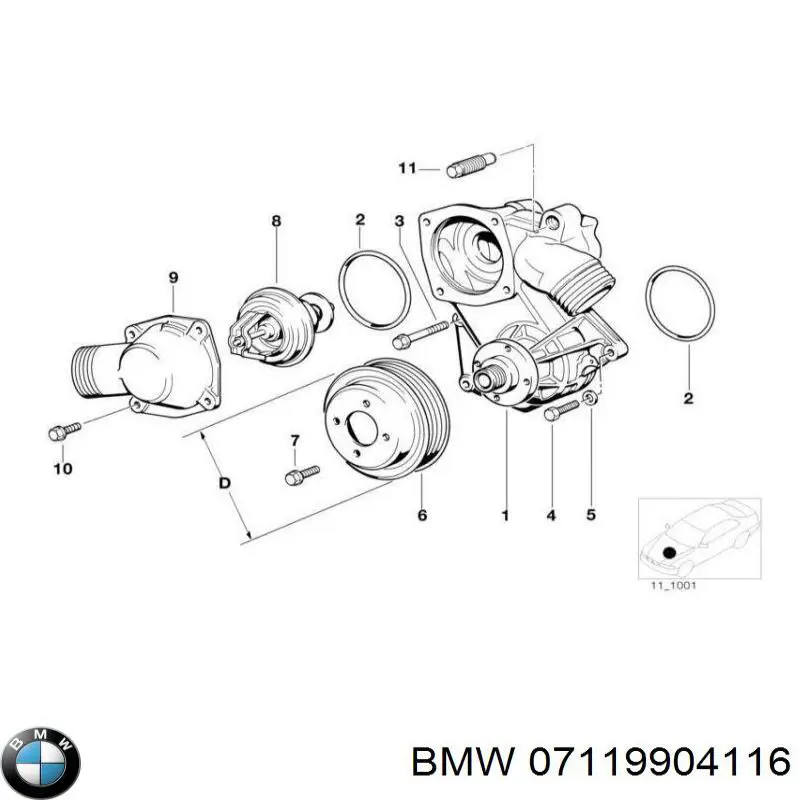Parafuso de cabeça de motor (CBC) BMW 07119904116 preço, a partir de 4,57 USD