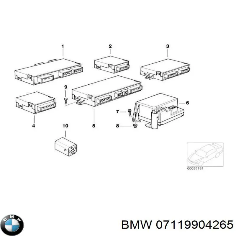 07119904265 BMW 