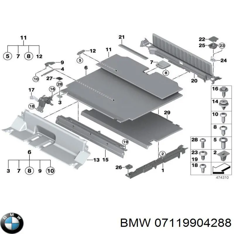 Compre 07119904288 BMW 