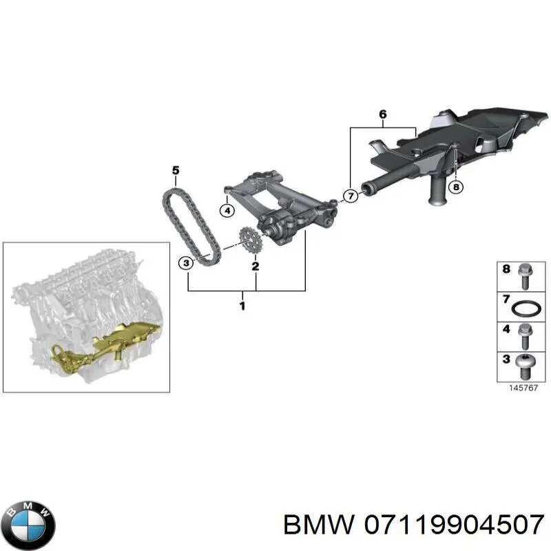  BMW 07119904507 preço, a partir de 2,31 USD