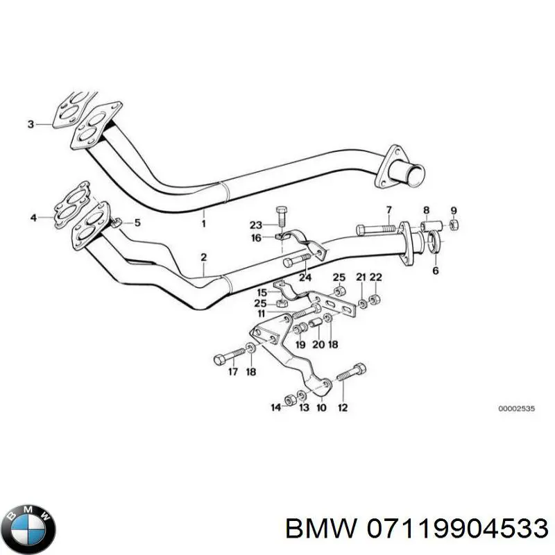 Parafuso de cabeça de motor (CBC) BMW 07119904533 preço, a partir de 3,29 USD