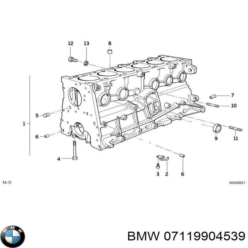 Tampão de enchimento de eixo traseiro/dianteiro BMW 07119904539 preço, a partir de 4,69 USD