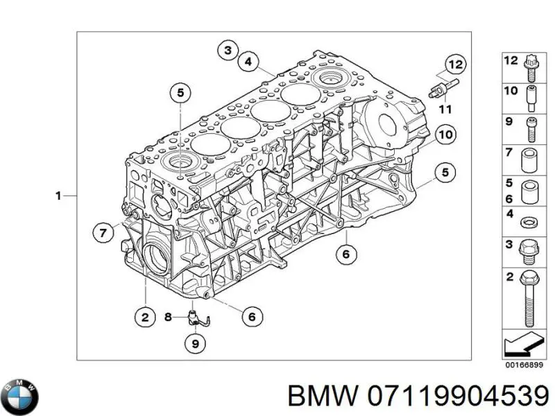 Compre 07119904539 BMW Tampão de enchimento de eixo traseiro/dianteiro