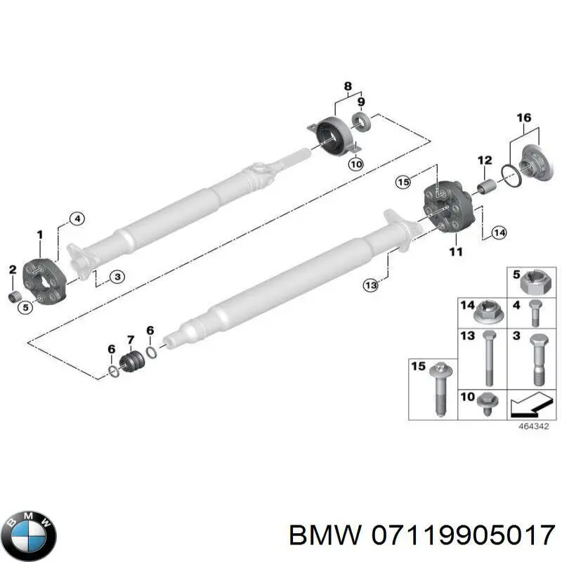 Compre 07119905017 BMW 