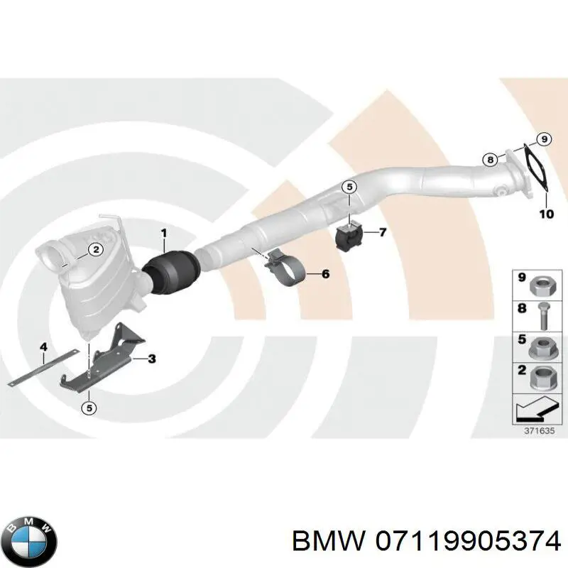  BMW 07119905374 preço, a partir de 2,38 USD
