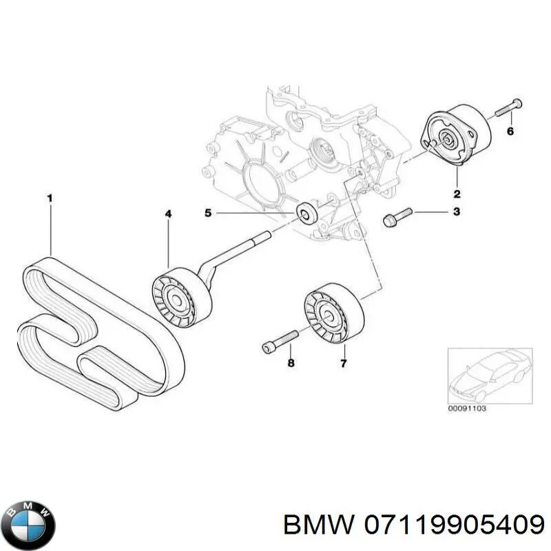 07119905409 BMW 