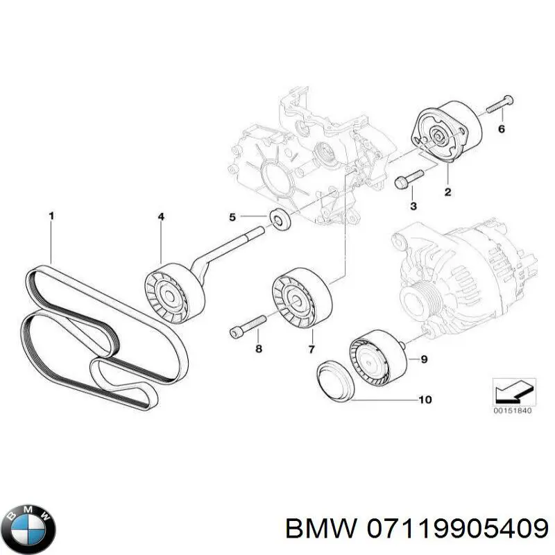 Compre 07119905409 BMW 