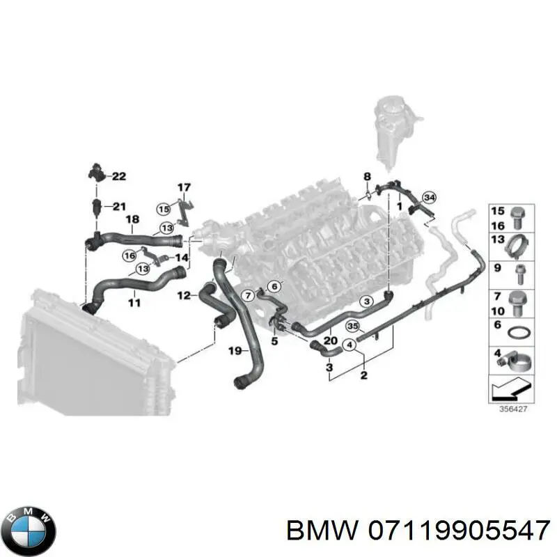 07119905547 BMW 
