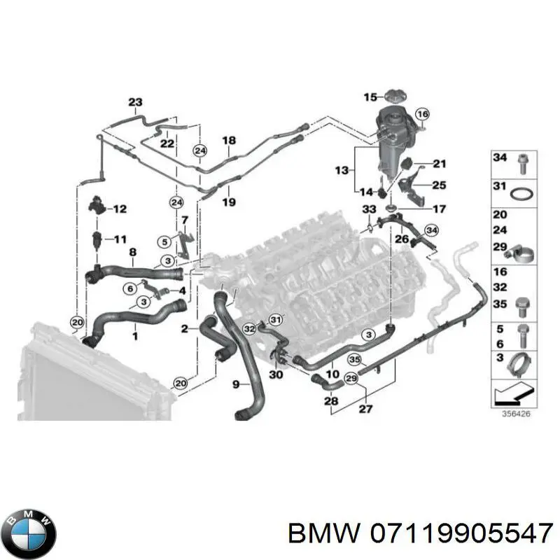  BMW 07119905547 preço, a partir de 2,09 USD