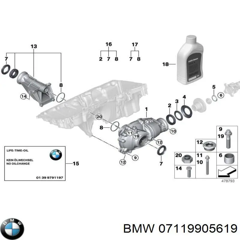  BMW 07119905619 preço, a partir de 5,80 USD