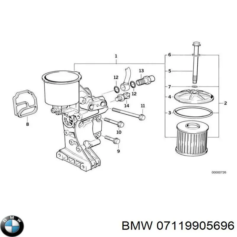 Parafuso de cabeça de motor (CBC) BMW 07119905696 preço, a partir de 5,89 USD