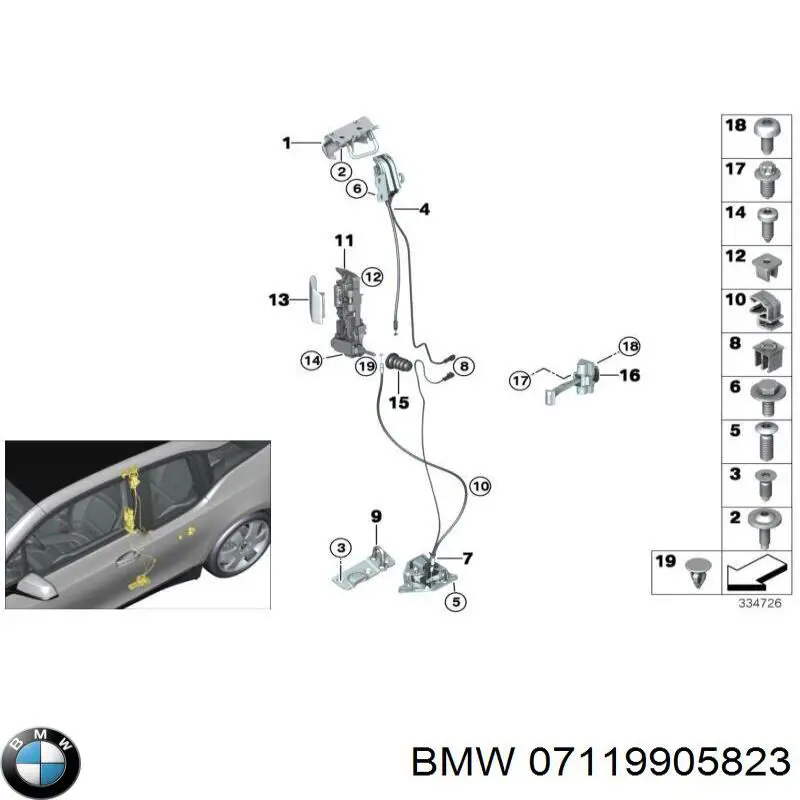  BMW 07119905823 preço, a partir de 2,59 USD